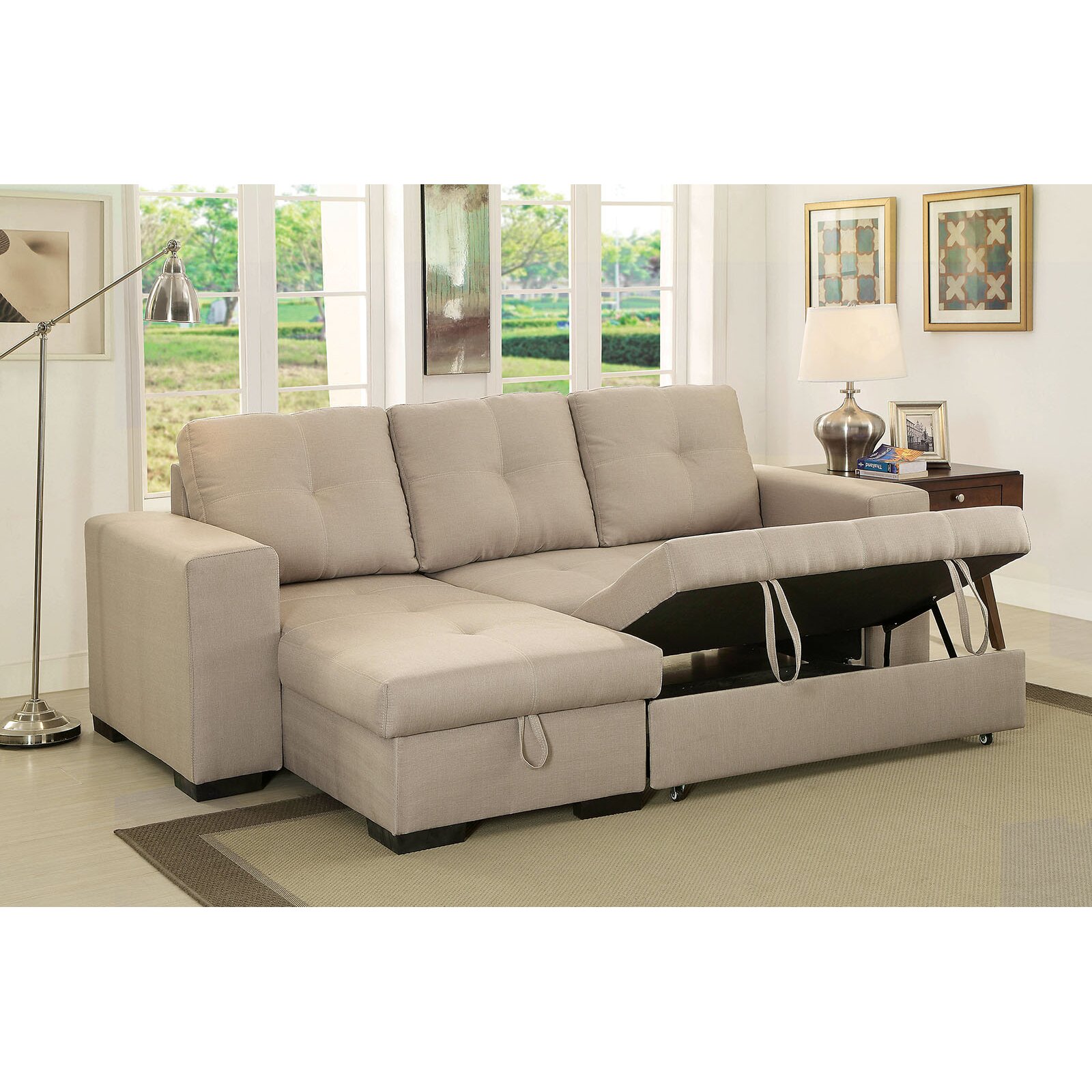Reversible Chaise Sectional 